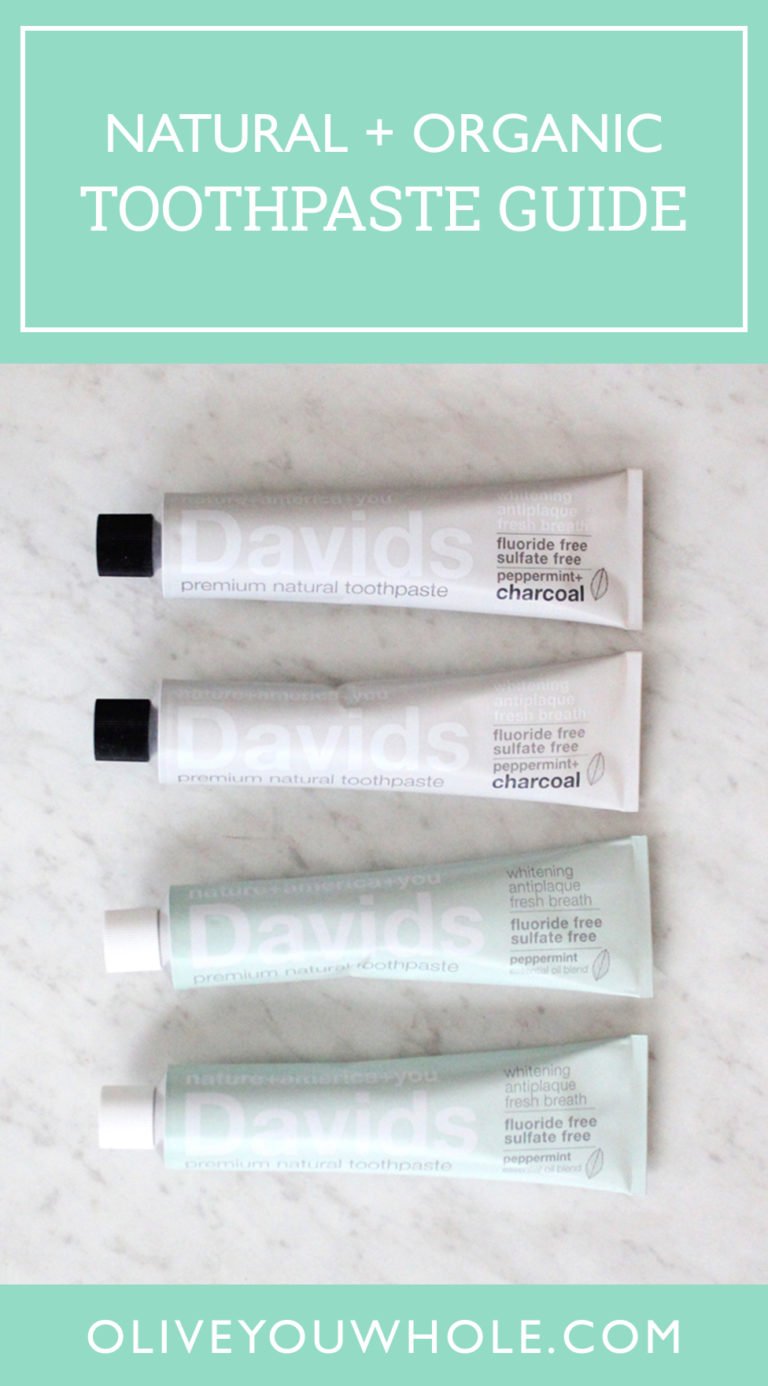 Natural and Organic Toothpastes that are Safe Guide (with EWG Ratings