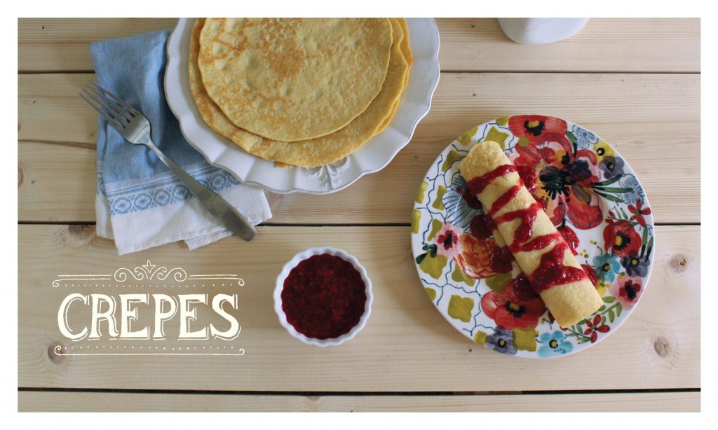 Crepes Recipe Cards