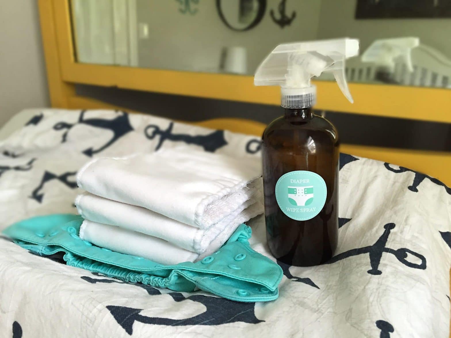 Lavender Homemade Cloth Wipe Solution