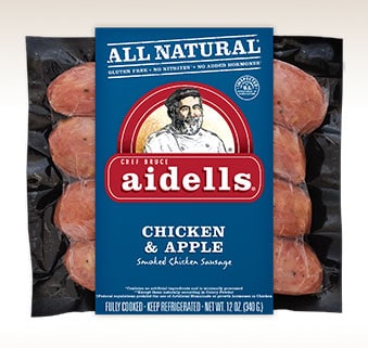 Whole30 Sausage Aidells Chicken and Apple Sausage