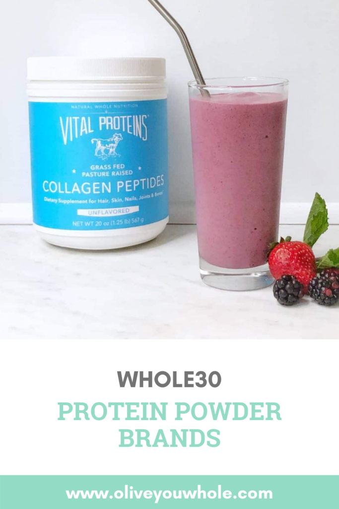 Whole30 Protein Powder Brands Pinterest
