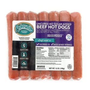 Whole30 Approved Hot Dogs Pederson's Beef