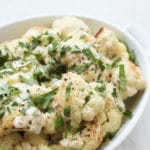 Gluten Free Creamy Roasted Cauliflower Recipe