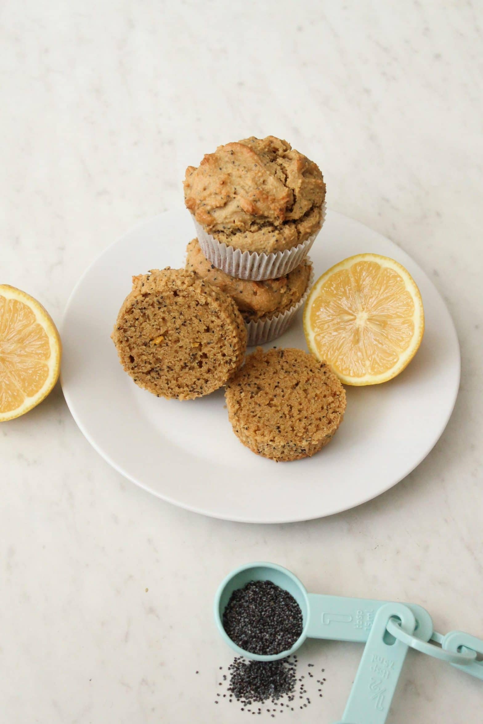 Paleo Lemon Poppy Seed Muffins Recipe (Gluten Free + Grain Free