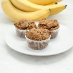 Gluten Free Banana Nut Oat Muffins Recipe
