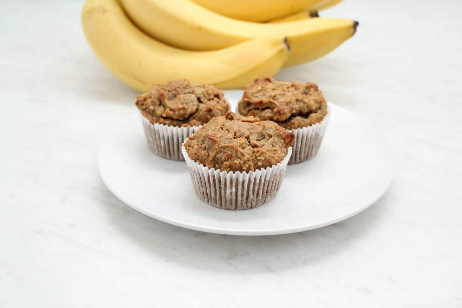 Gluten Free Banana Nut Oat Muffins Recipe