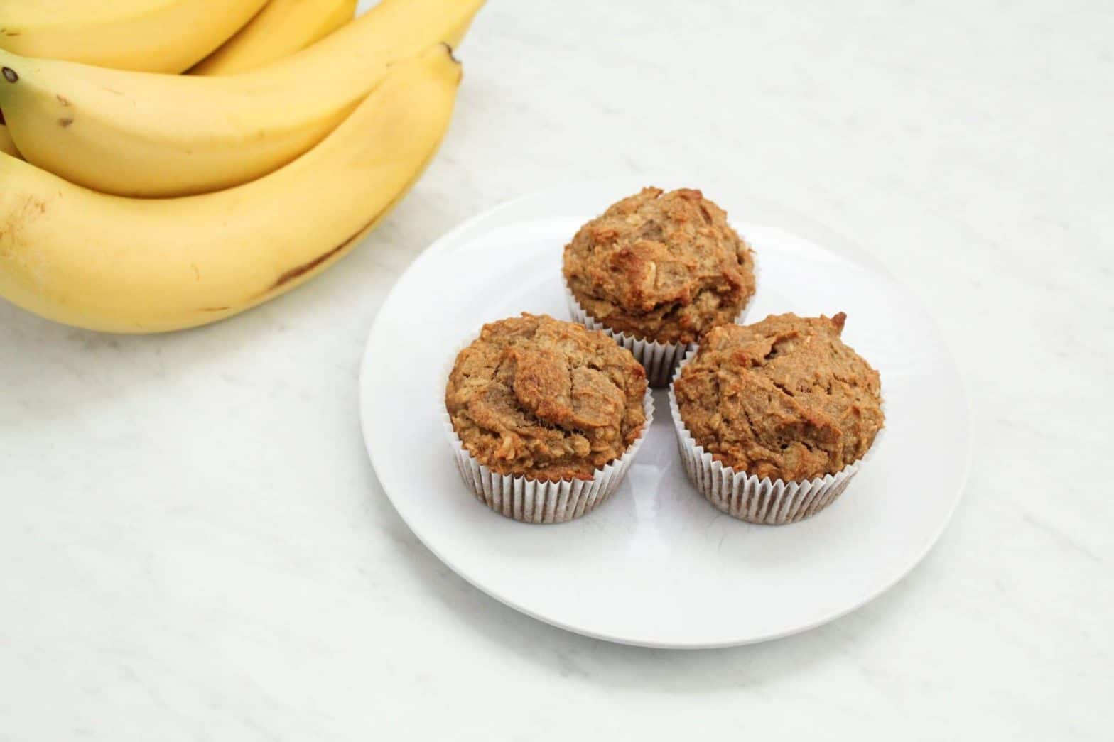 Gluten Free Banana Nut Oat Muffins Recipe