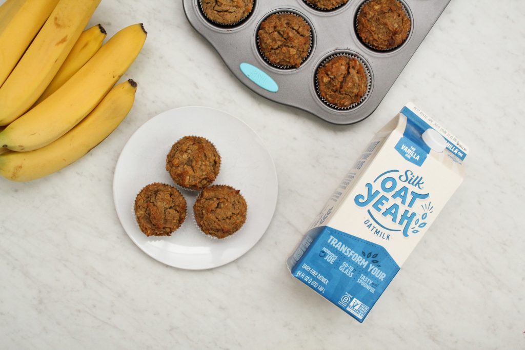 Gluten Free Banana Nut Oat Muffins Recipe