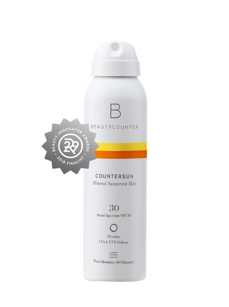 Safest Spray Sunscreens 2019 Beautycounter Mineral Sunscreen Mist