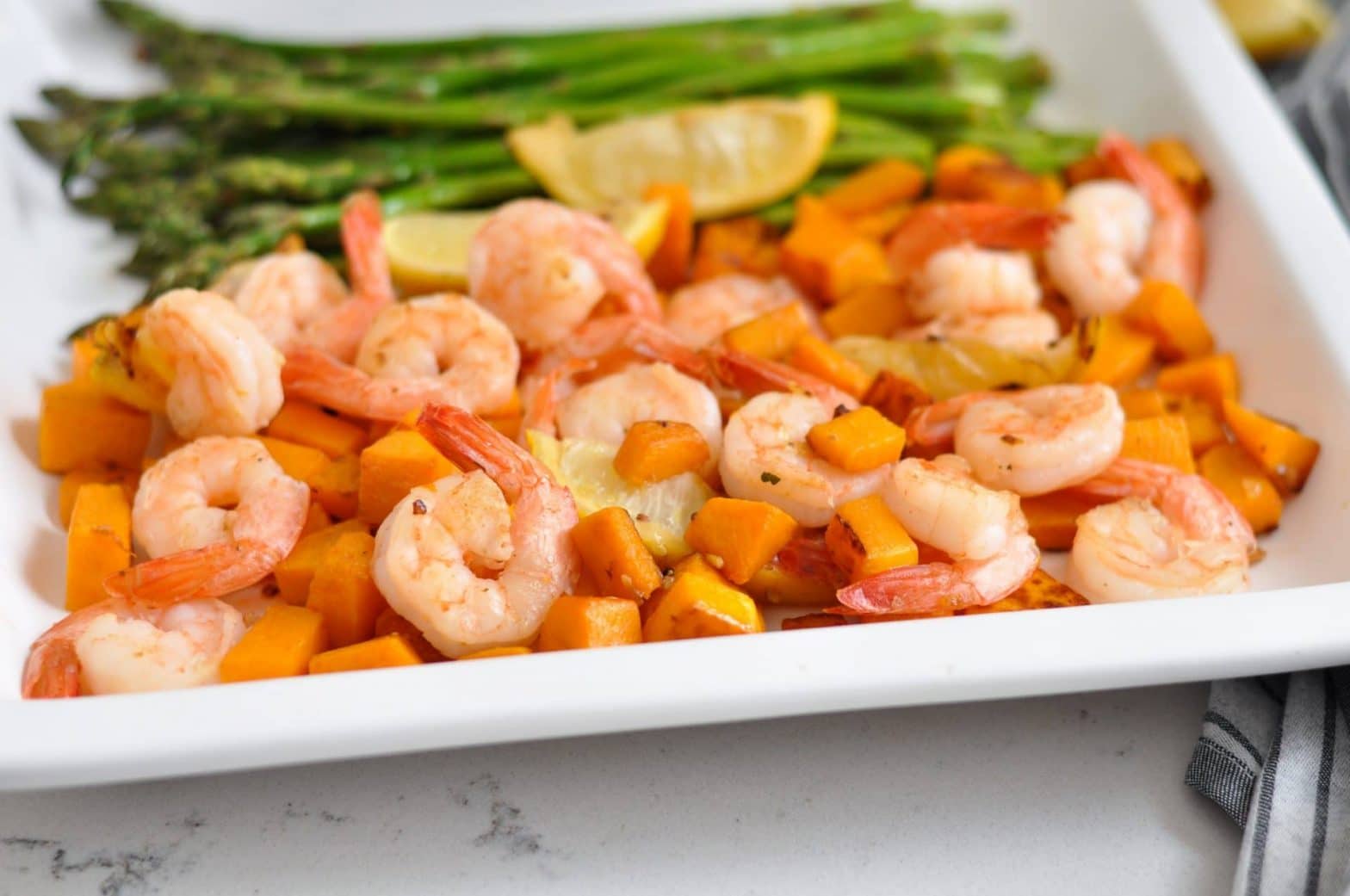 Shrimp and Squash Skillet 30 Minute Meal (Whole30 + Paleo)