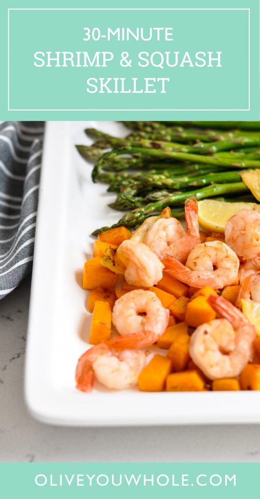 Shrimp and Squash Skillet 30 Minute Meal Recipe