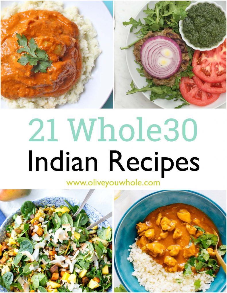 21 Whole30 Indian Recipes Pin