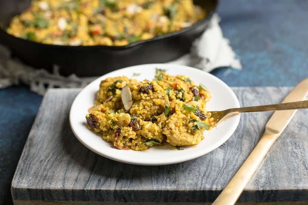 Whole30 Chicken Biryani | Whole30 Indian Recipes
