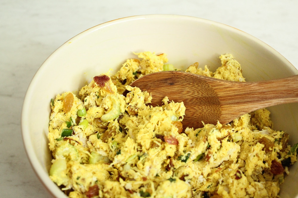 Curry Chicken Salad with Raisins Recipe Whole30 Paleo