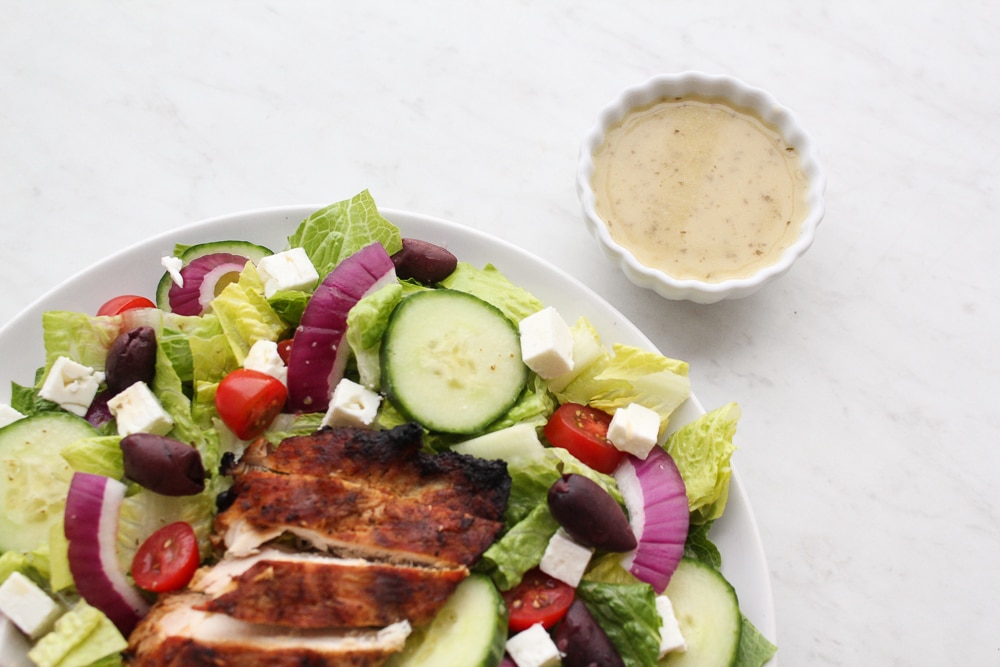 Paleo + Whole30 Greek Salad recipe