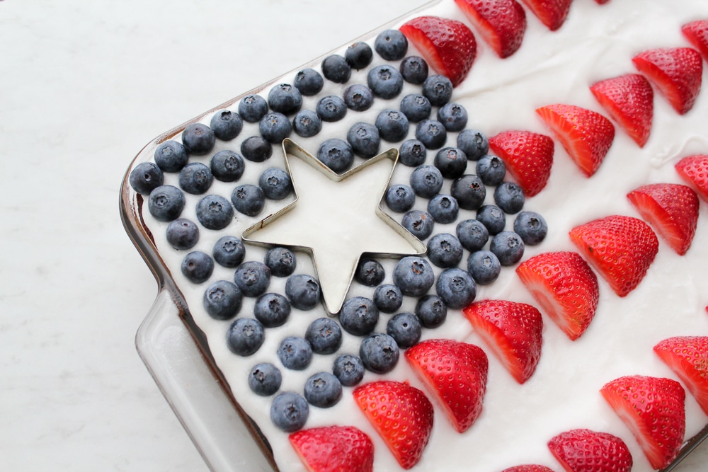 Paleo Flag Cake Recipe + Pictures