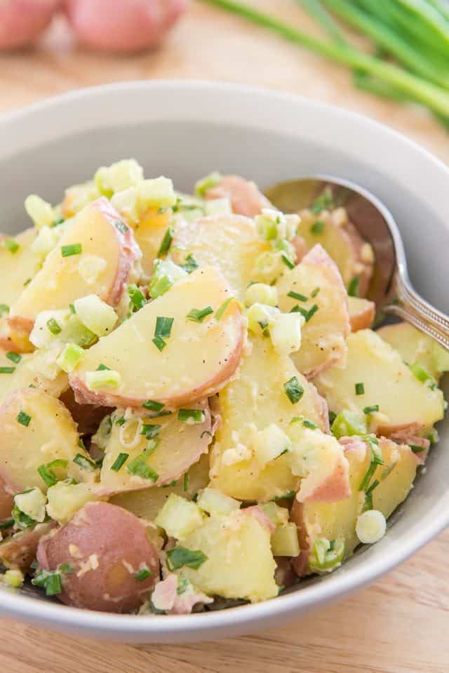 Whole30 + Paleo potato salad recipes | red potato salad recipe