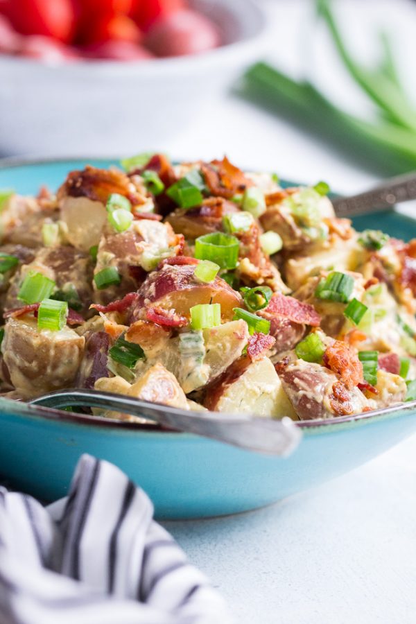 Whole30 + Paleo potato salad recipes bacon ranch potato salad recipe