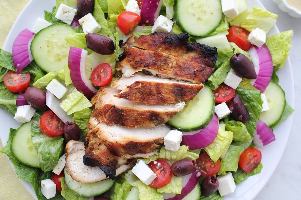 Paleo + Whole30 Greek Salad recipe