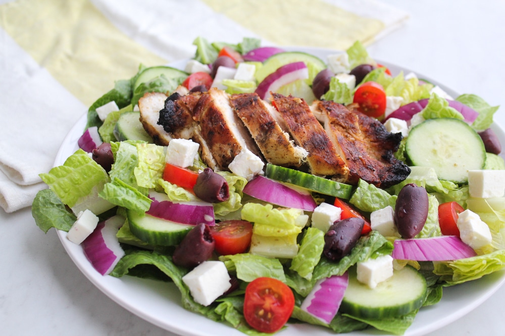 Paleo + Whole30 Greek Salad recipe