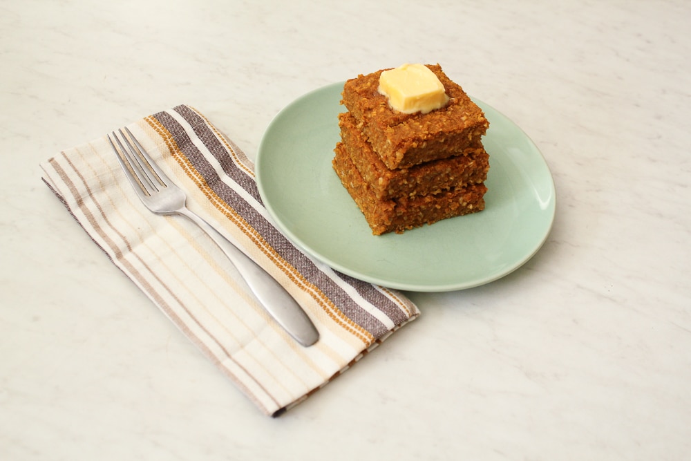 Gluten Free Pumpkin Spice Oatmeal Bars Recipe - Olive You Whole