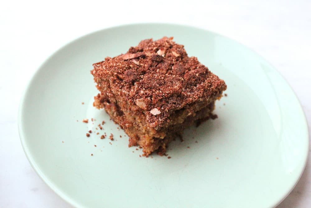 Paleo Sour Cream Coffee Cake Recipe