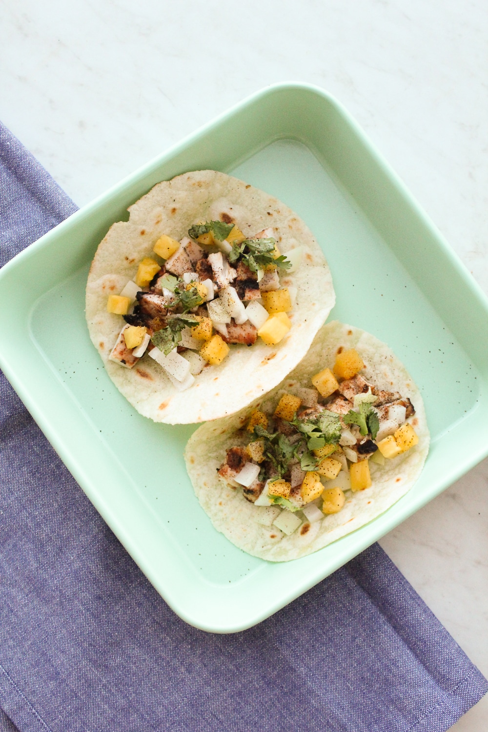 Taqueria-Style Chicken Tacos Recipe (30 Minutes!) - The Food Charlatan