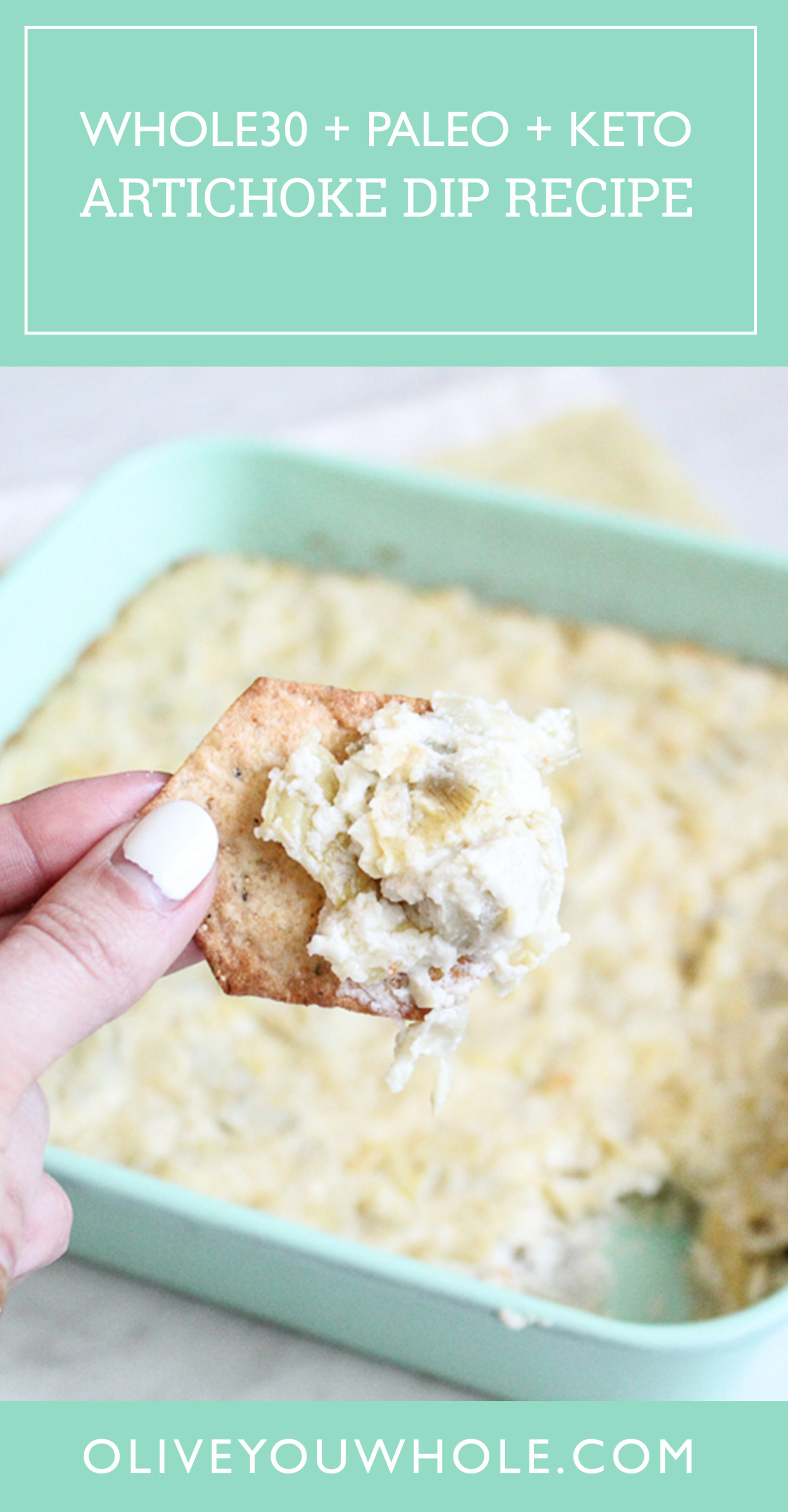 Healthy Artichoke Dip Recipe Whole30 Paleo Keto