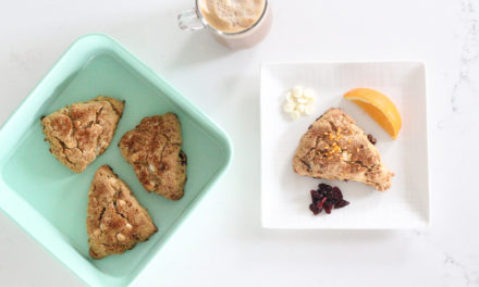 Orange Cranberry White Chocolate Scones Recipe (Gluten Free + Dairy Free)