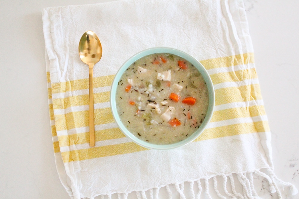 Creamy Chicken and Rice Soup Recipe Paleo Whole30