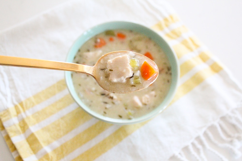 Creamy Chicken and Rice Soup Recipe Paleo Whole30