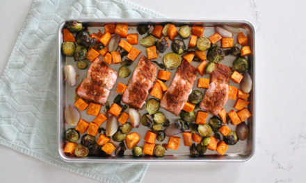 Orange Harissa Sheet Pan Salmon Recipe (Whole30 + Paleo)