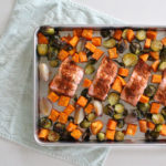 Orange Harissa Salmon Sheet Pan Recipe Whole30 Paleo