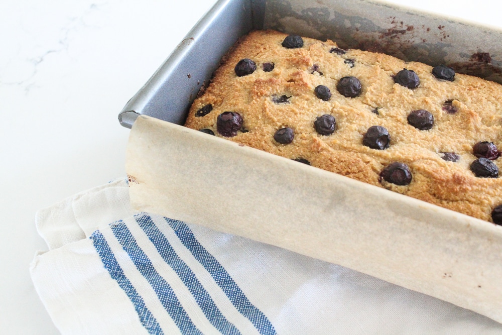 Paleo Lemon Blueberry Cake Recipe