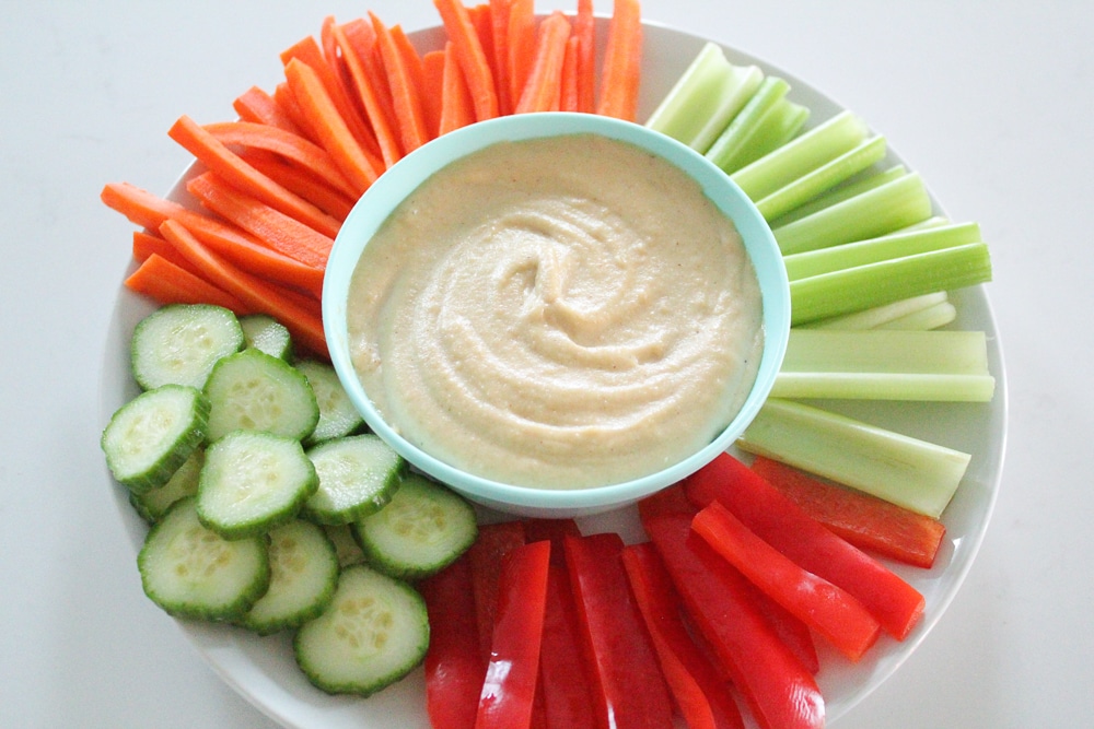 Cauliflower Cashew Hummus Recipe Paleo Whole30-3