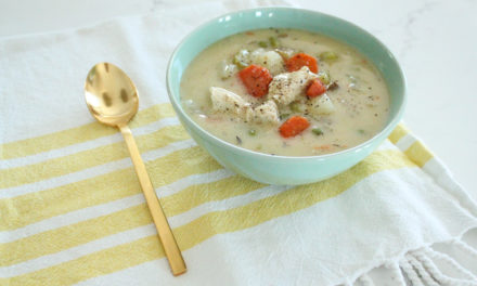 Chicken Pot Pie Soup Recipe (Whole30 + Paleo)