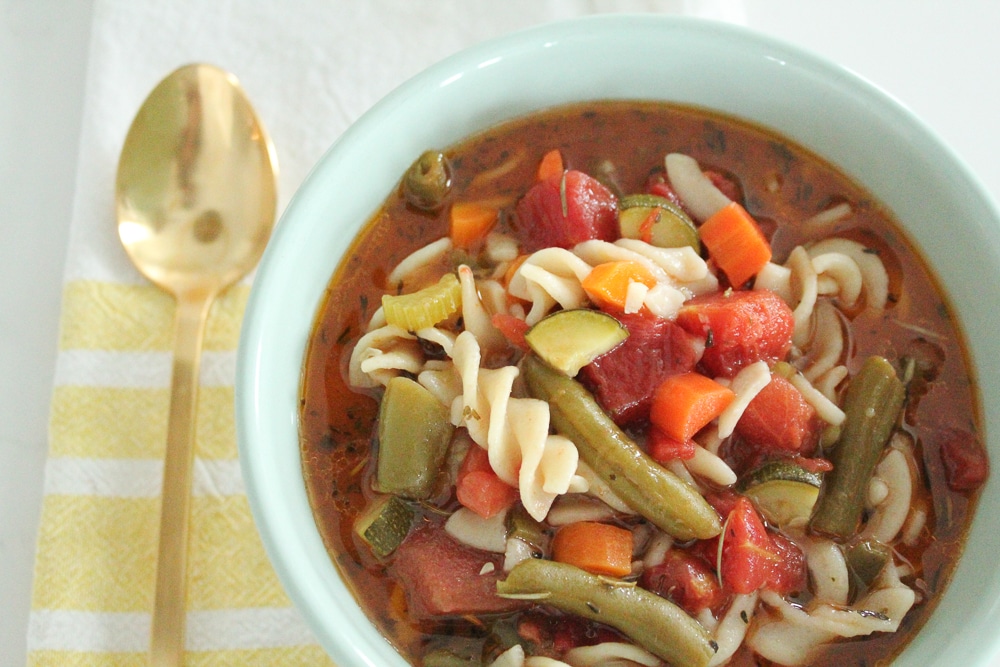 Gluten Free Minestrone Recipe