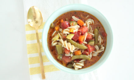 Gluten Free Minestrone Recipe (Vegan + Vegetarian)