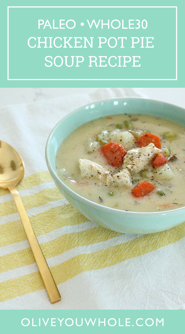 Thai Chicken Coconut Soup Tom Kha Recipe Gai Paleo Whole30 Pinterest