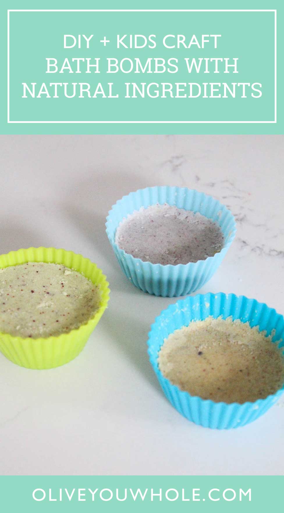 DIY Bath Bombs with Natural Ingredients Pinterest