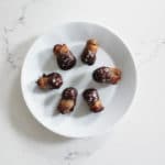 Chocolate Dipped Bacon Wrapped Dates Recipe