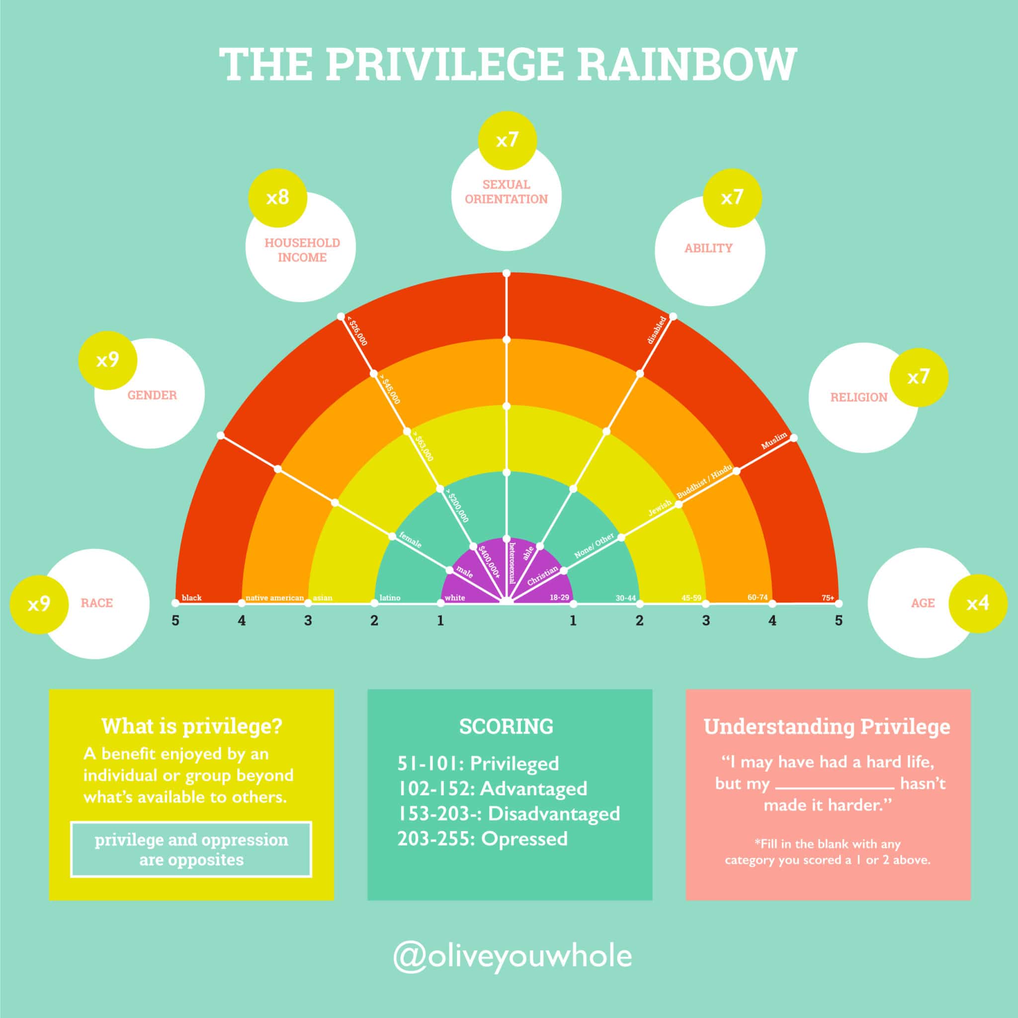 The Privilege Rainbow