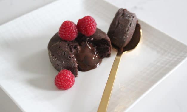 Individual Paleo Molten Chocolate Cakes Recipe