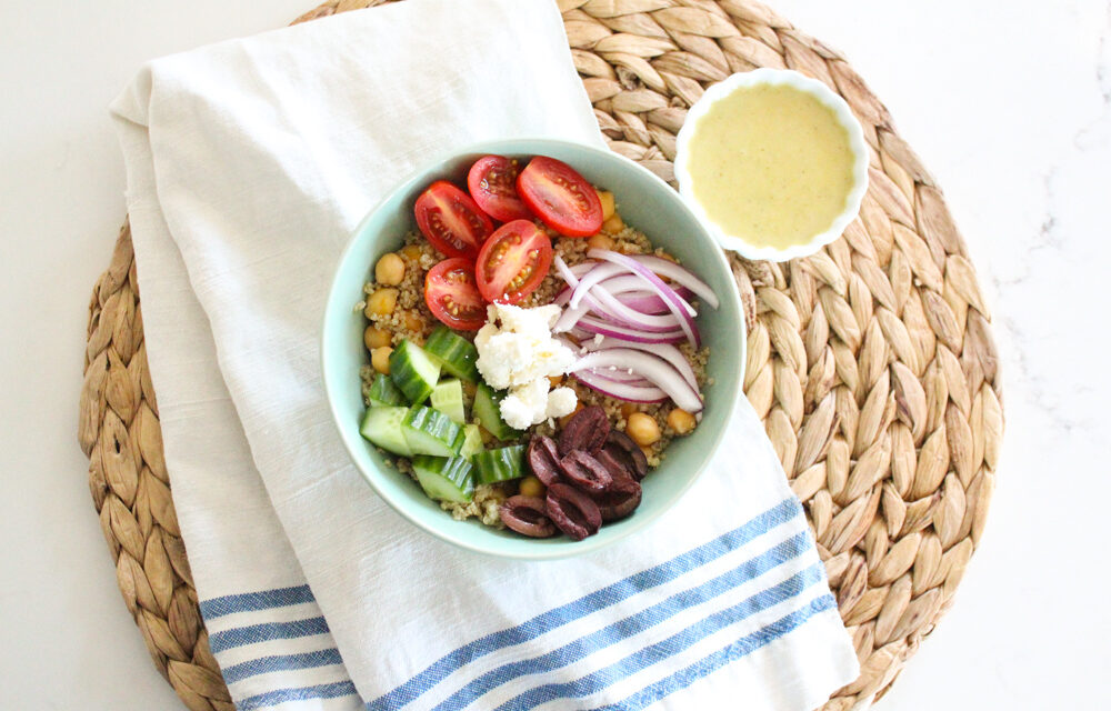 Mediterranean Bowls Recipe (Gluten Free + Vegan)