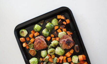 Dijon Chicken Thighs Sheet Pan Meal (Paleo + Whole30)