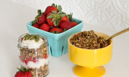 Vegan Protein Granola Recipe + Parfait (Dairy Free)