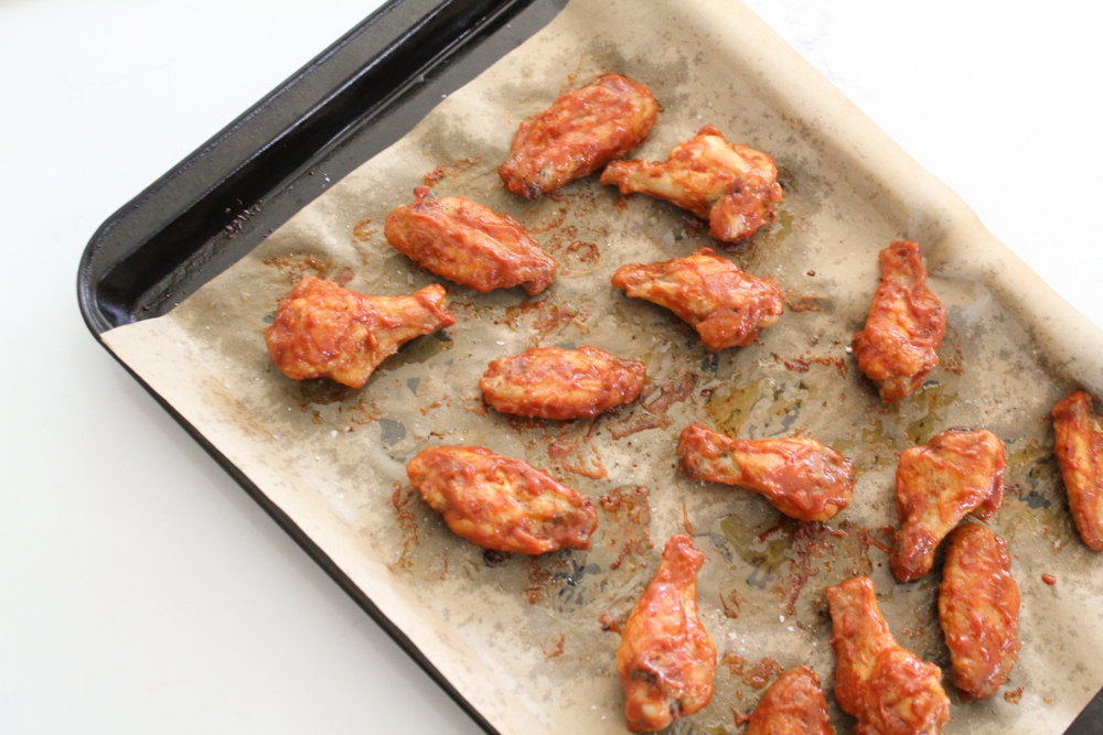 Oven Baked BBQ Chicken Wings