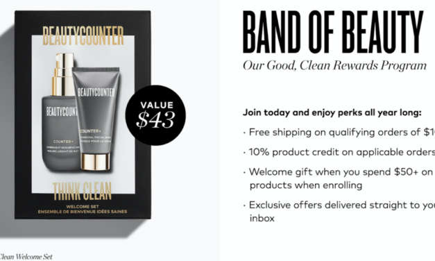 Beautycounter Band of Beauty Perks