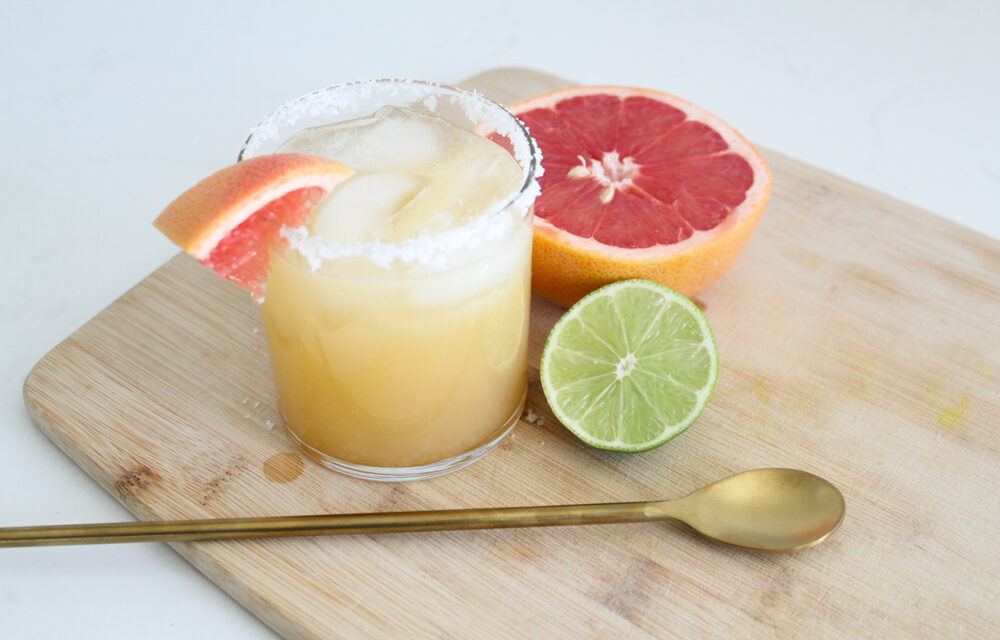 Skinny Grapefruit Margarita Recipe (Keto + Sugar Free)