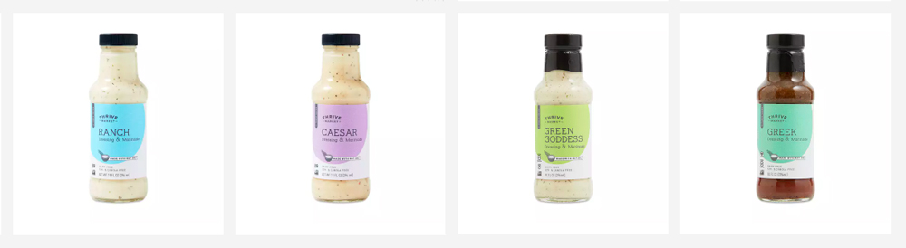 Thrive Market Salad Dressings Whole30